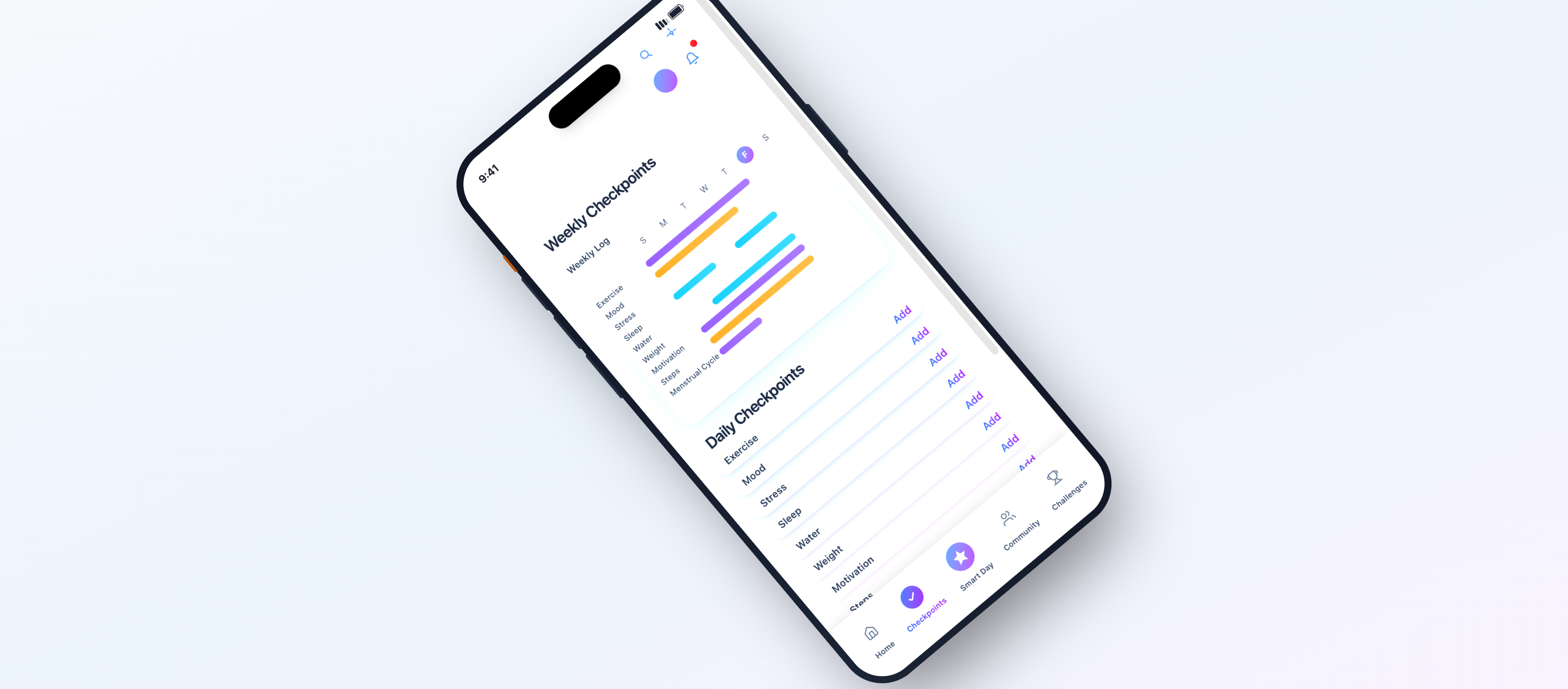 Avance Fitness Platform dashboard